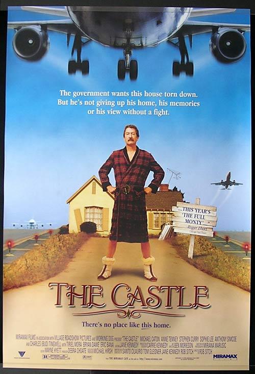 THE CASTLE Original US one sheet Movie poster Michael Caton Eric Bana