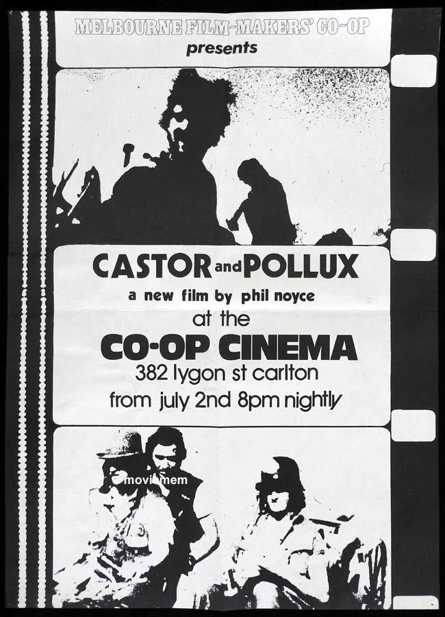 CASTOR AND POLLUX One sheet Movie poster Phillip Noyce