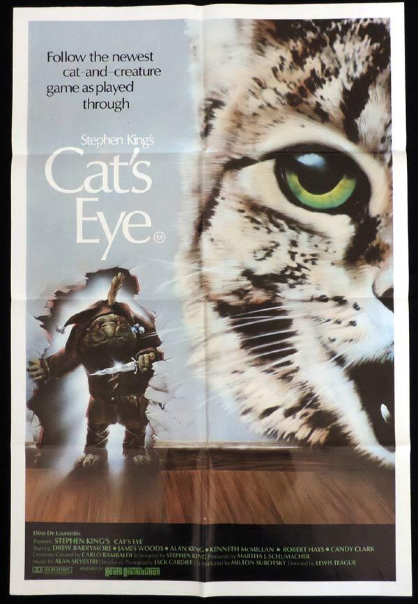 CAT’S EYE One Sheet Movie Poster Stephen King