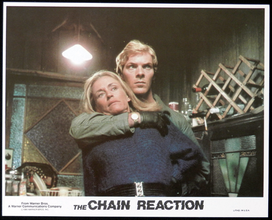 CHAIN REACTION, The 1980 Steve Bisley VERY RARE US Movie Still 3
