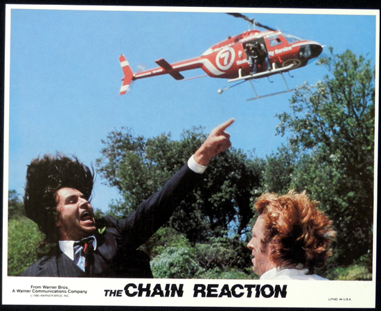 CHAIN REACTION, The 1980 Steve Bisley VERY RARE US Movie Still 4