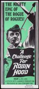 A CHALLENGE FOR ROBIN HOOD Original Daybill Movie Poster Hammer
