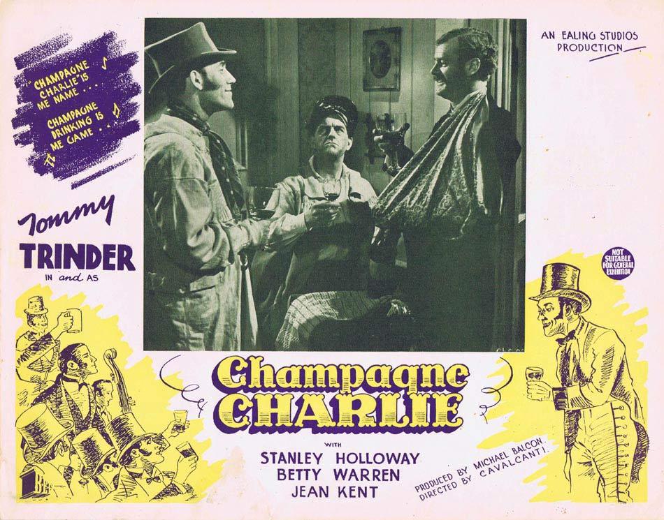 CHAMPAGNE CHARLIE Lobby Card 6 Tommy Trinder Ealing