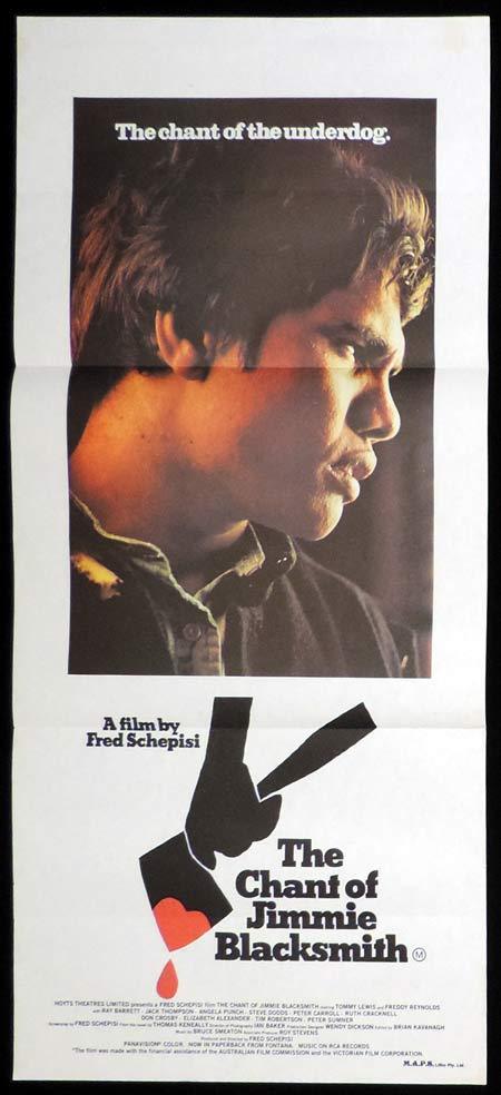 THE CHANT OF JIMMIE BLACKSMITH Daybill Movie Poster 1978 Fred Schepisi Ray Barrett