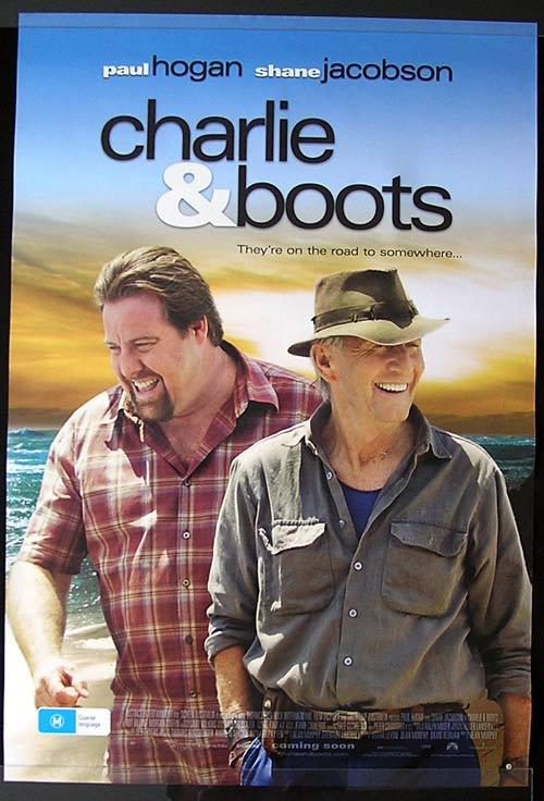 CHARLIE AND BOOTS Movie poster 2009 Paul Hogan One Sheet