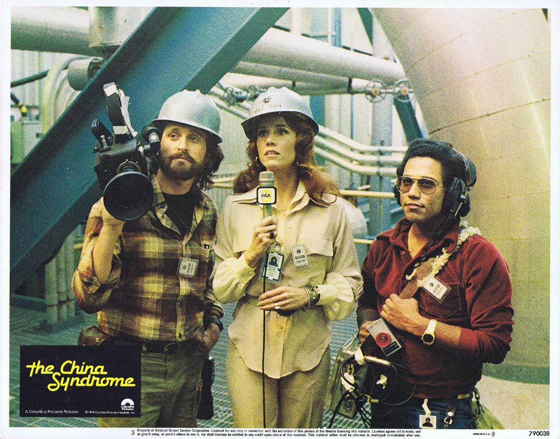 THE CHINA SYNDROME Lobby Card 3 Jane Fonda Jack Lemmon
