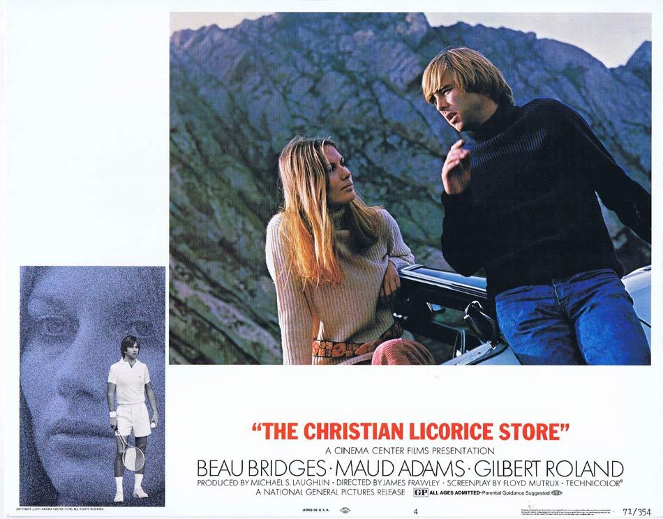THE CHRISTIAN LICORICE STORE Lobby Card 4 Beau Bridges Maud Adams