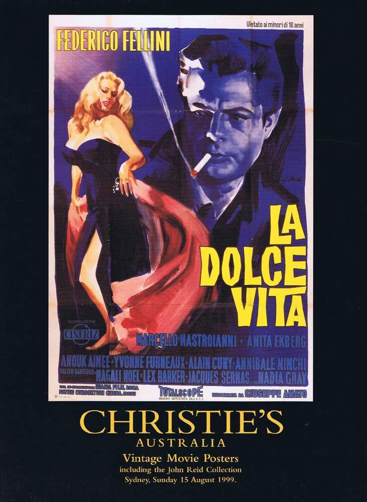 CHRISTIES AUSTRALIA 1999 Movie Poster Auction catalogue rare Daybill Collection