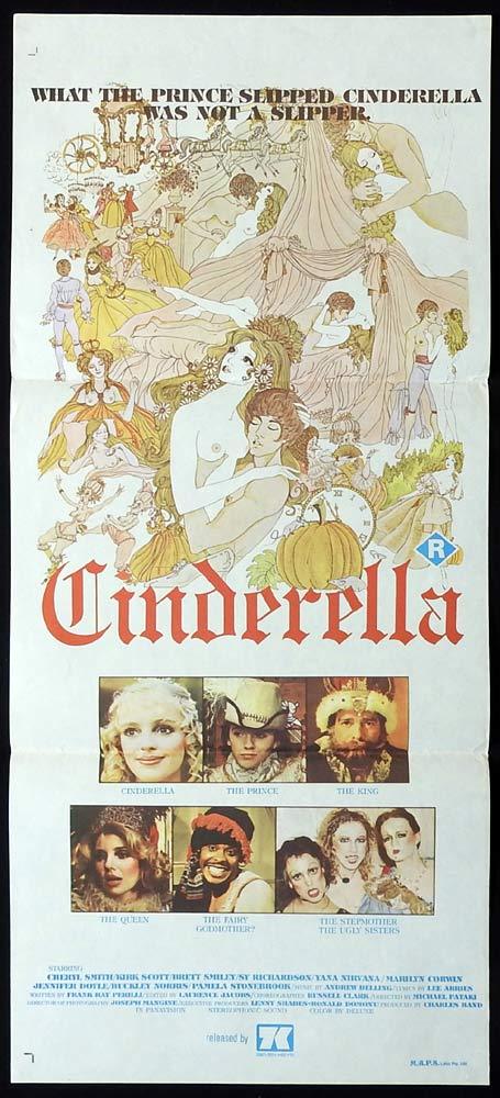 CINDERELLA Original Daybill Movie Poster Cheryl Smith Sexploitation