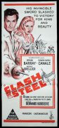 CLASH OF STEEL Daybill Movie poster Gerard Barray
