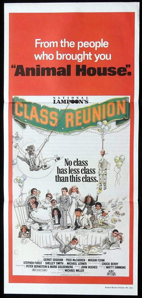 CLASS REUNION Original Daybill Movie Poster Gerrit Graham Michael Lerner