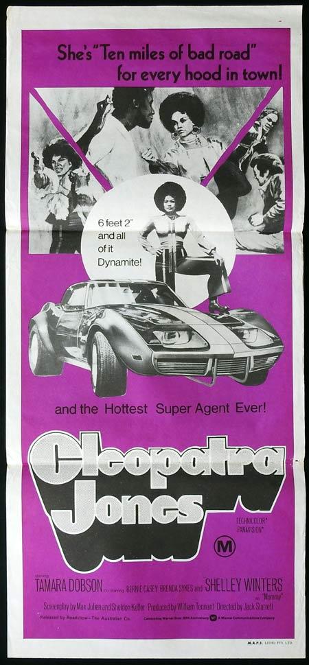 CLEOPATRA JONES Original Daybill Movie Poster Tamara Dobson