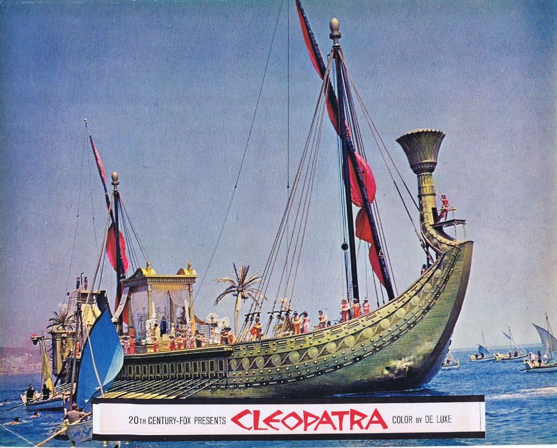 CLEOPATRA Original Roadshow Lobby Card 2 Elizabeth Taylor