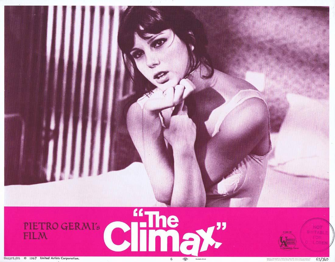 THE CLIMAX Original Lobby Card 6 Ugo Tognazzi Stefania Sandrelli
