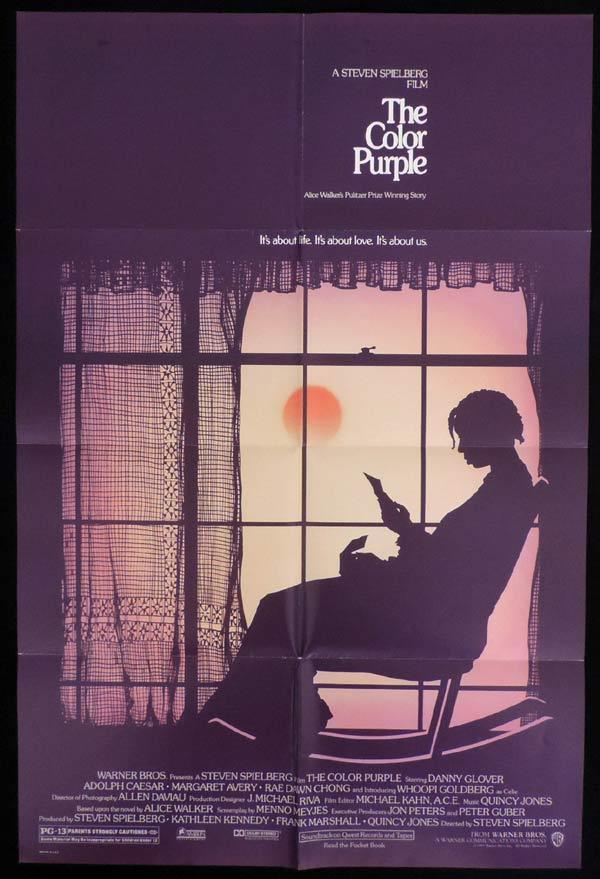 THE COLOR PURPLE One Sheet Movie Poster Whoopi Goldberg