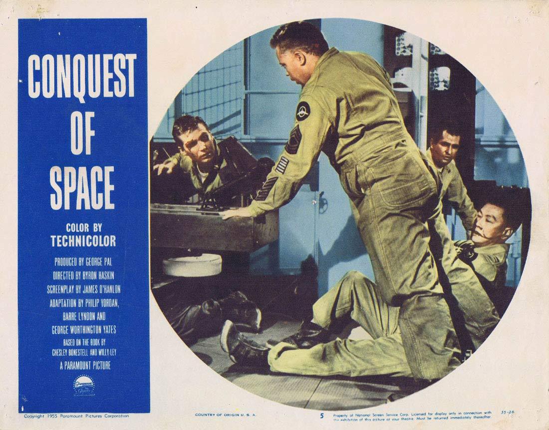 CONQUEST OF SPACE George Pal Sci Fi Lobby card 5