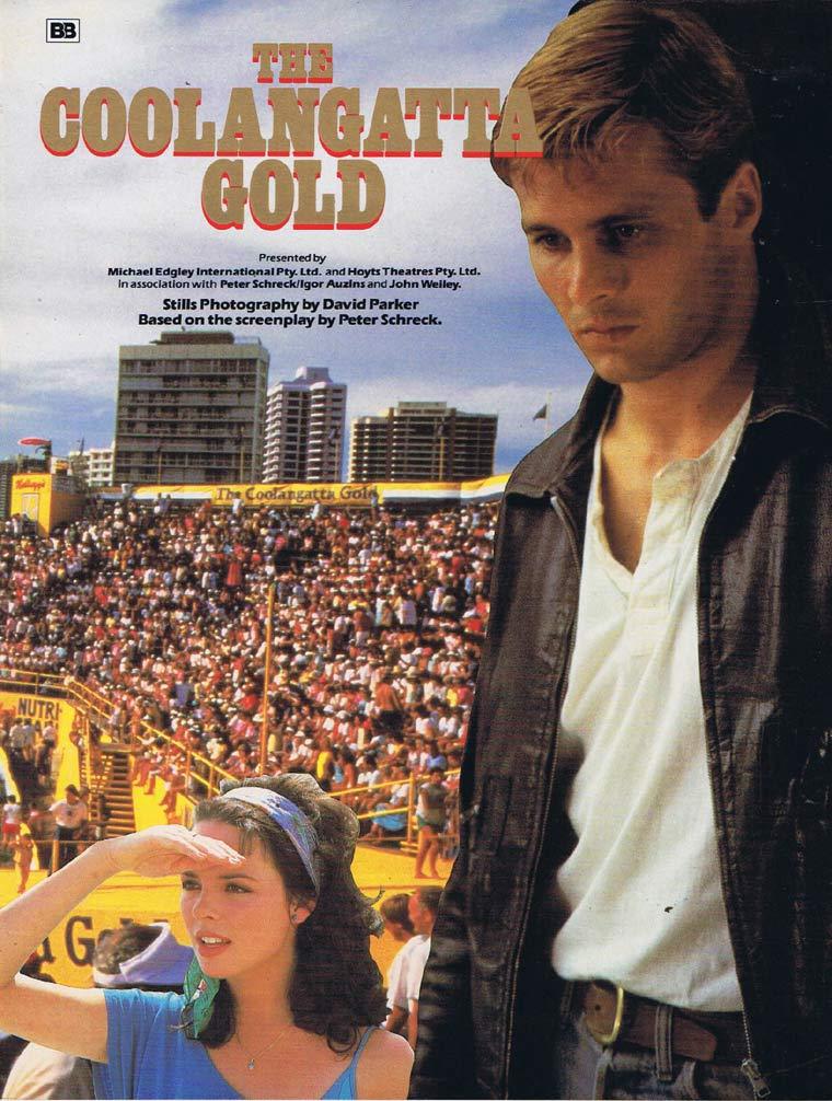 THE COOLANGATTA GOLD Original Promotional Movie Booklet Surfing Iron Man
