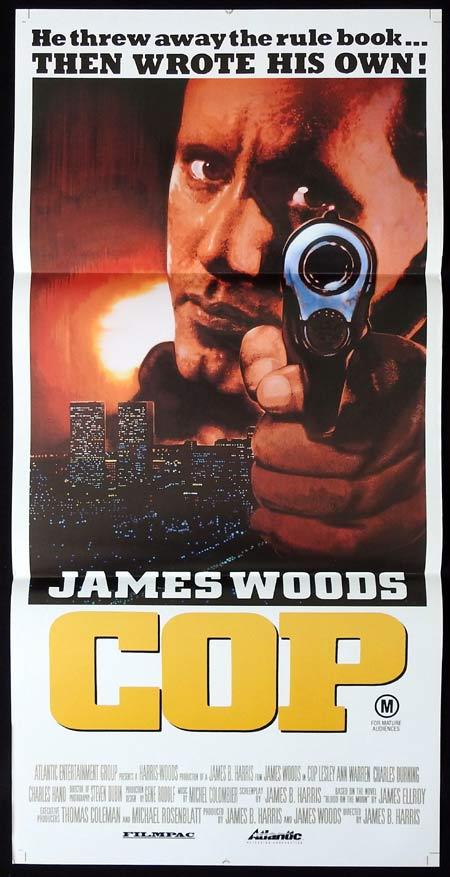 COP Original Daybill Movie Poster James Woods Lesley Ann Warren Charles Durning