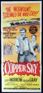 COPPER SKY Original Daybill Movie Poster Jeff Morrow Colleen Gray