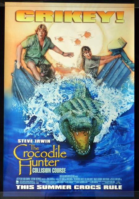 THE CROCODILE HUNTER 2002 Steve Irwin Crikey! US One sheet movie poster