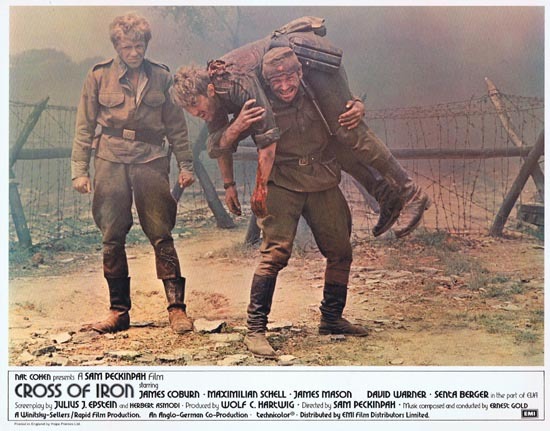 CROSS OF IRON Lobby card 2 1977 Sam Peckinpah James Coburn