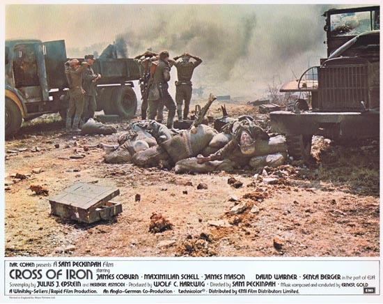 CROSS OF IRON Lobby card 3 1977 Sam Peckinpah James Coburn