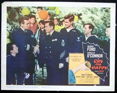 CRY FOR HAPPY ’60-Glenn Ford ORIGINAL US Lobby card #5