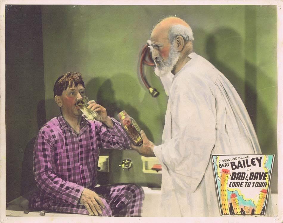 DAD AND DAVE COME TO TOWN Australian Lobby Card 6 1938  Bert Bailey