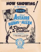 A DAMSEL IN DISTRESS 1938 Fred Astaire Movie Trade Ad