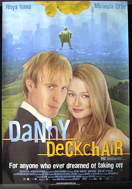 DANNY DECKCHAIR Movie poster 2003 Rhys Ifans Australian Cinema One sheet