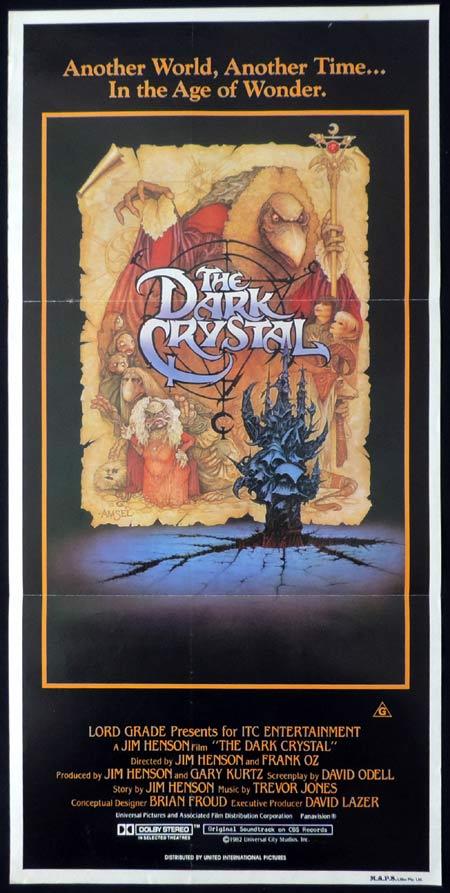 THE DARK CRYSTAL Original Daybill Movie Poster Jim Henson