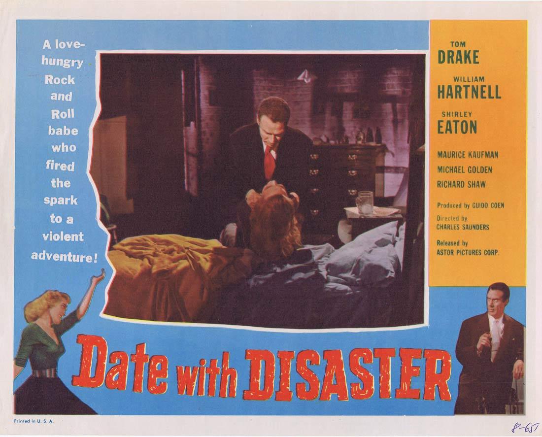 DATE WITH DISASTER 1965 Shirley Eaton Lobby card William Hartnell Tom Drake
