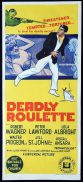 DEADLY ROULETTE Daybill Movie poster Robert Wagner Peter Lawford