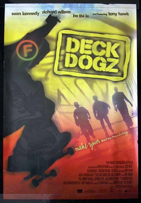 DECK DOGZ Sean Kennedy Movie Poster Australian One sheet