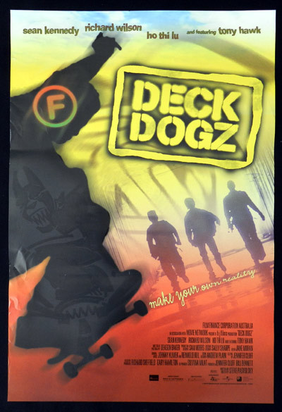 DECK DOGZ 2005 Skateboard TONY HAWK Australian Daybill Movie Poster