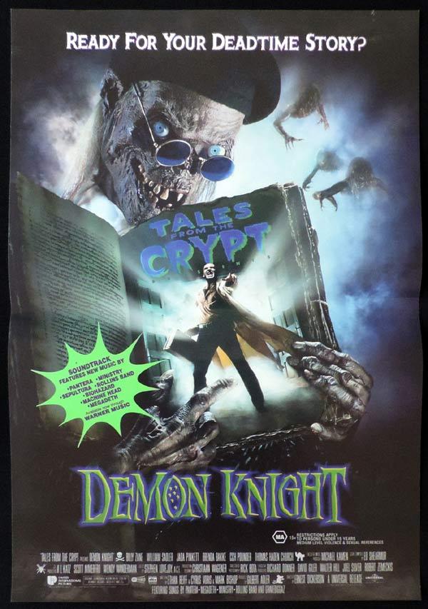 DEMON KNIGHT Daybill Movie Poster Billy Zane Horror