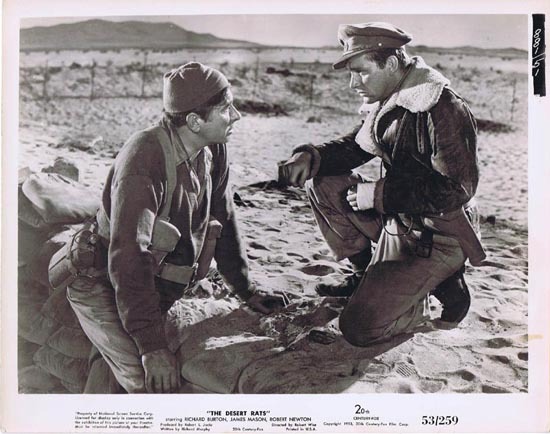 THE DESERT RATS 1953 Movie Still Photo 17 Chips Rafferty Richard Burton