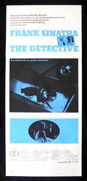THE DETECTIVE Movie poster 1968 Frank Sinatra daybill