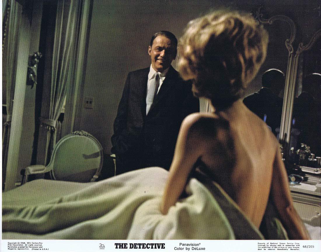 THE DETECTIVE Original Lobby Card 2 Frank Sinatra Lee Remick