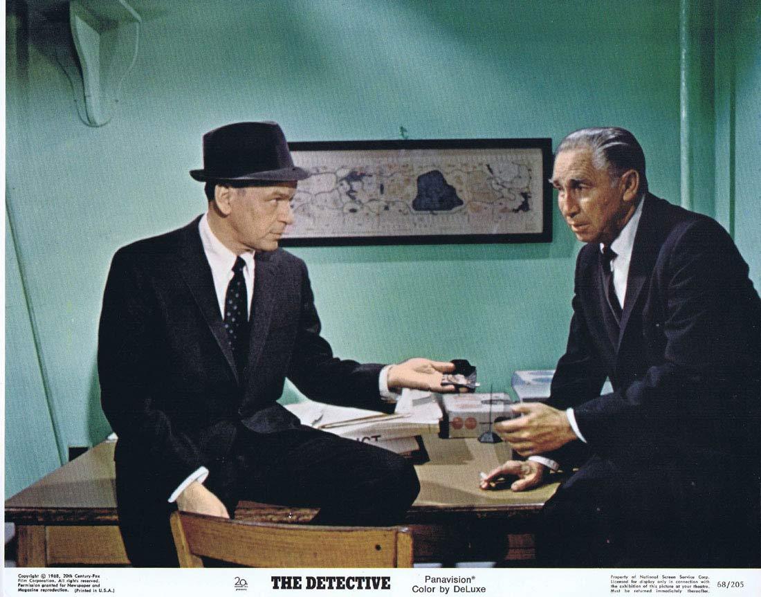 THE DETECTIVE Original Lobby Card 3 Frank Sinatra Lee Remick