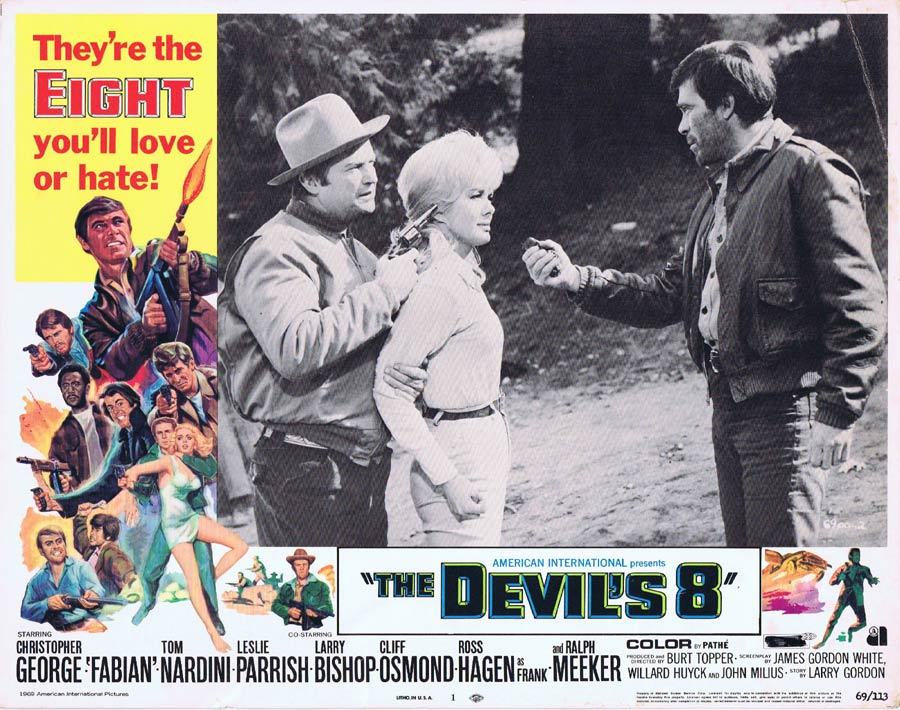 THE DEVIL’S 8 Lobby card 1 Christopher George