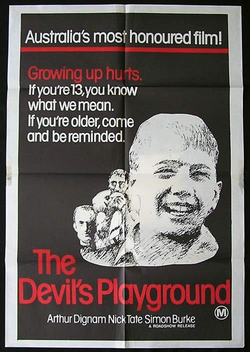 DEVIL’S PLAYGROUND Movie Poster 1976 Fred Schepisi One sheet