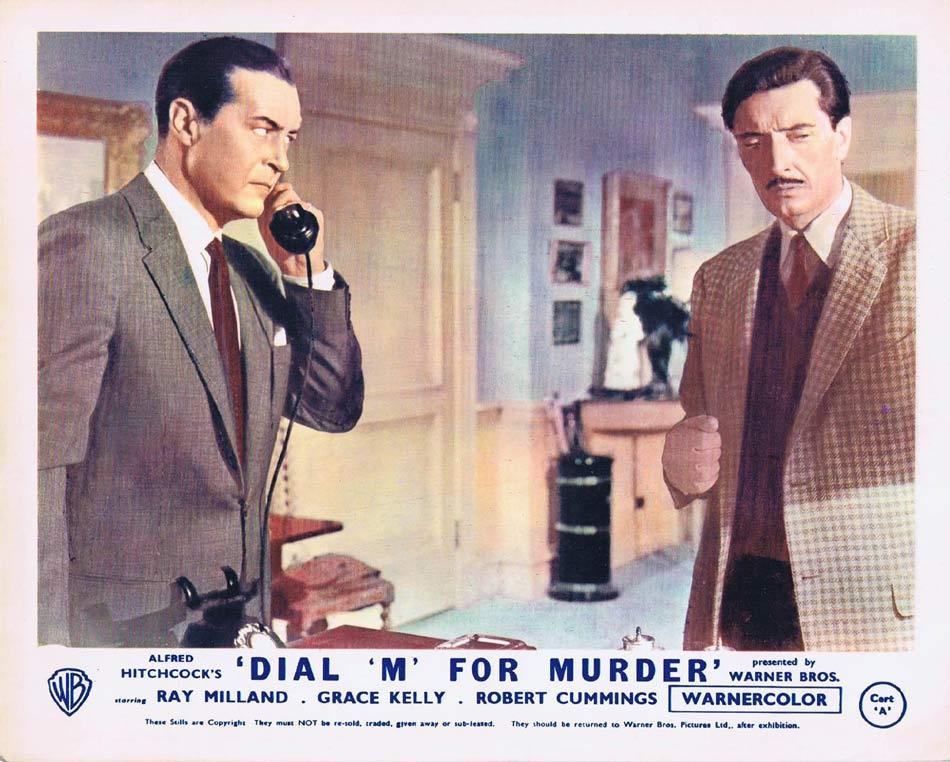 DIAL M FOR MURDER Front of House Movie Still 4 1954 8 x 10 Grace Kelly Alfred Hitchcock