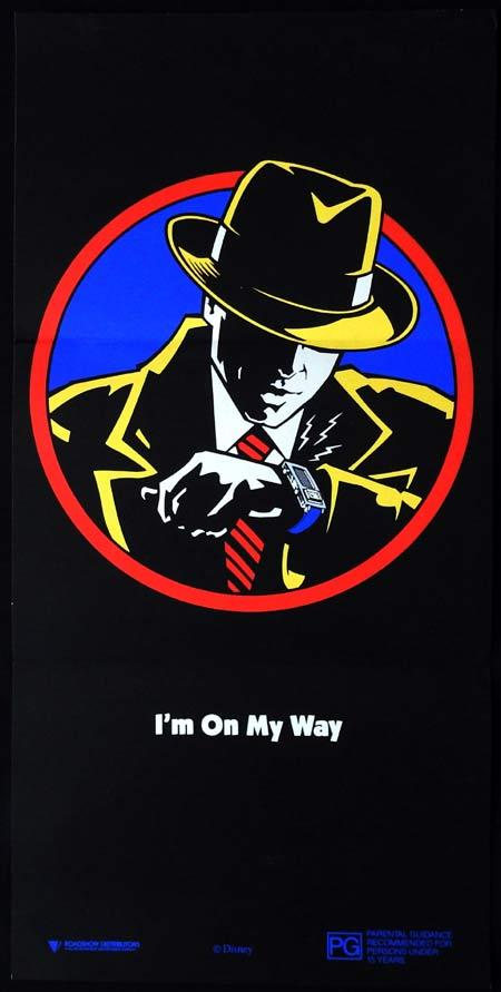 DICK TRACY Original Daybill Movie Poster Warren Beatty I’m On My Way