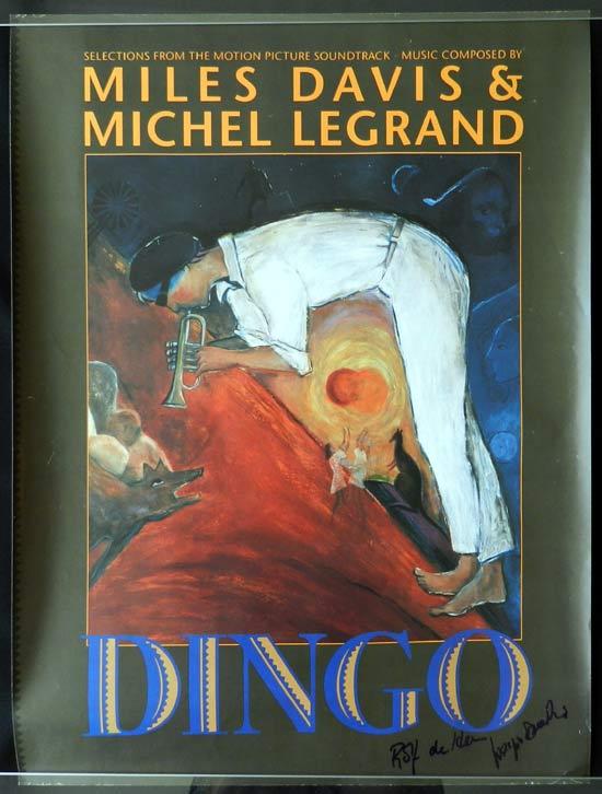 DINGO 1991 Autographed by Rolf de Heer Movie poster