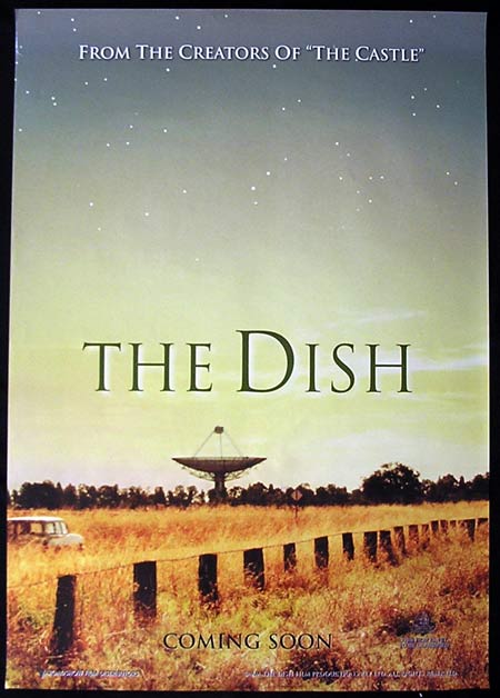 DISH, The-Sam Neill ORIGINAL ADVANCE 1sht poster