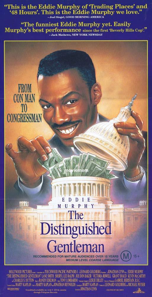 THE DISTINGUISHED GENTLEMAN Original Daybill Movie poster Eddie Murphy
