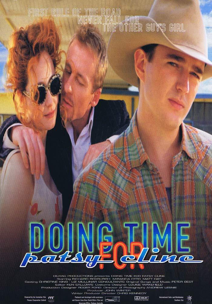 DOING TIME FOR PATSY CLINE Original Movie Flyer Miranda Otto Richard Roxburgh