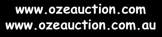 DOMAIN NAME FOR SALE OzeAuction.com.au PRIME opportunity