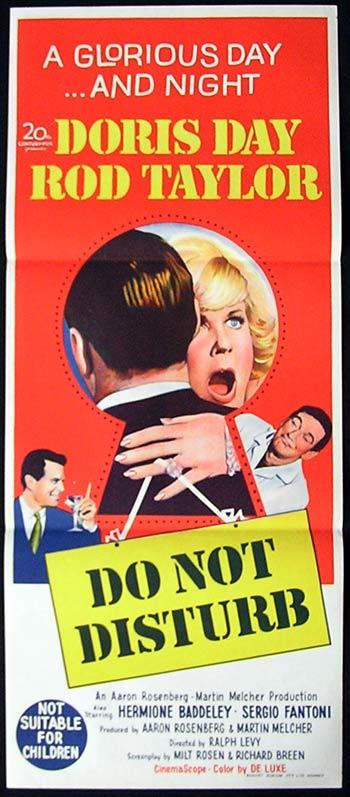 DO NOT DISTURB ’65 Doris Day Daybill Movie poster